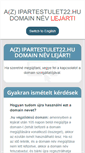 Mobile Screenshot of ipartestulet22.hu